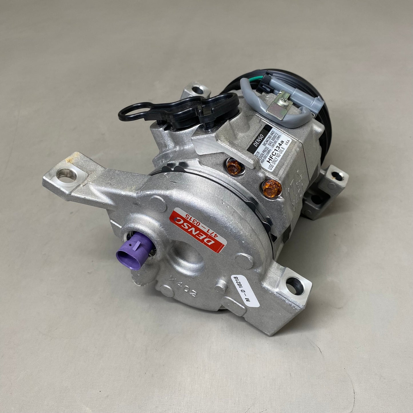 DENSO A/C Compressor & Clutch Dor Cadillac, Chevy, Hummer Etc As-is (See Images)471-0315