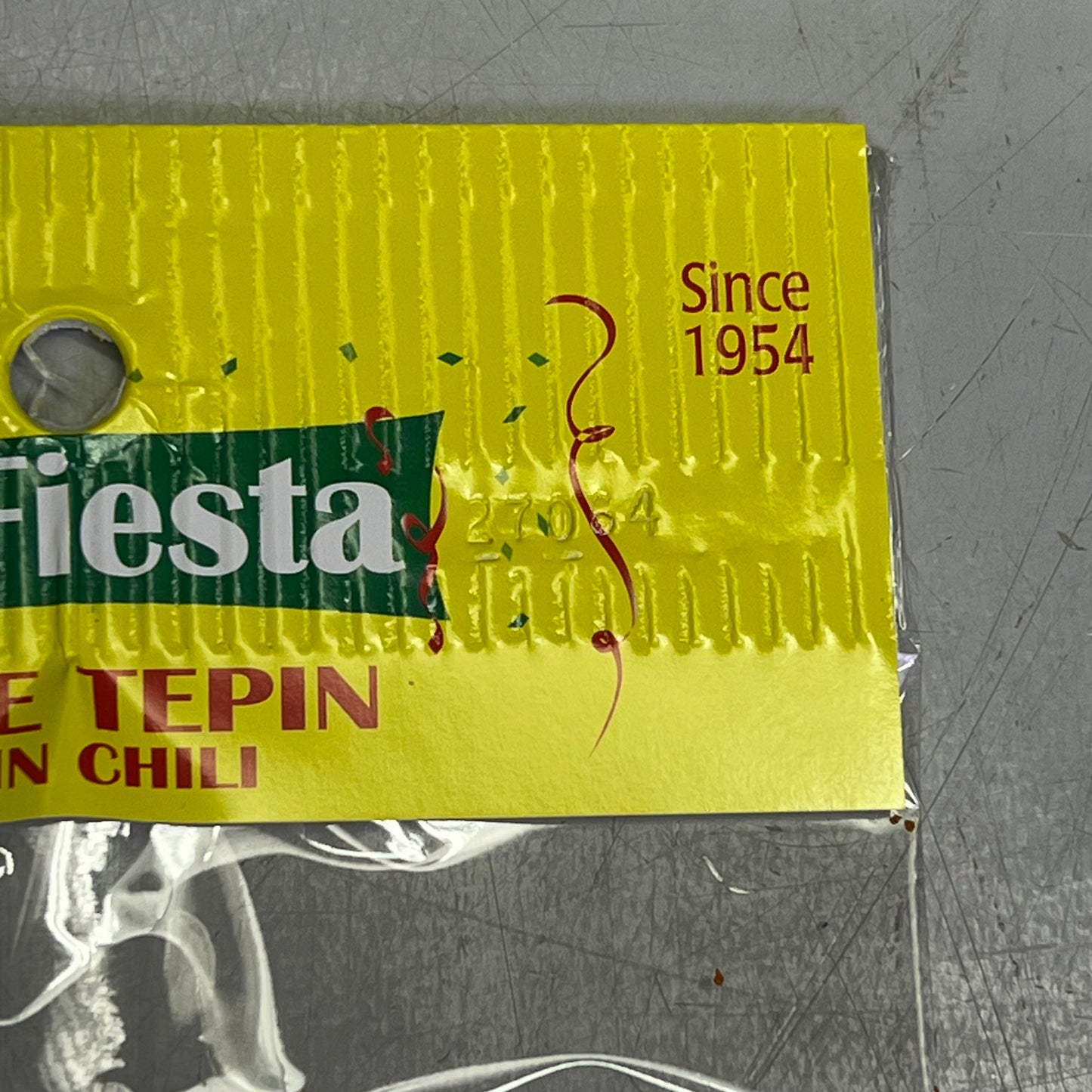 LA FIESTA (12 PACK) Bulk Whole Tepin Chili Cooking Seasoning .25oz