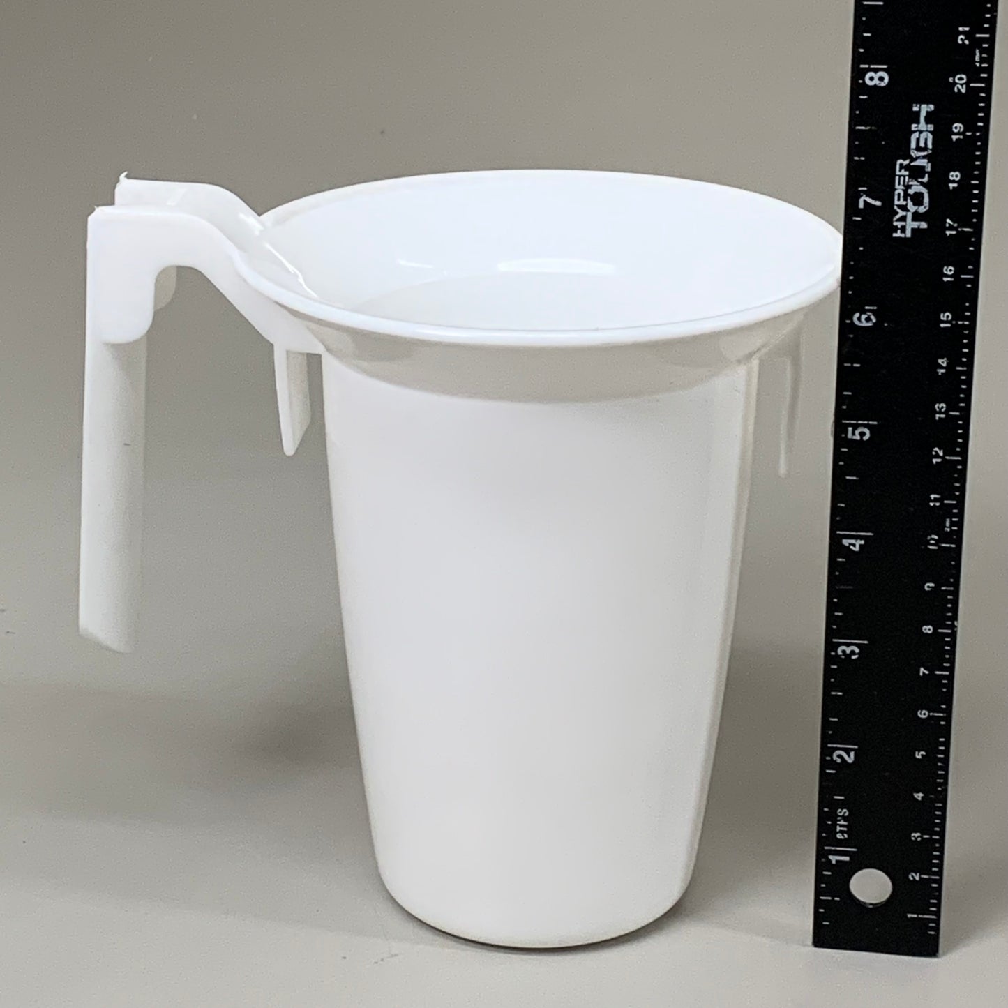 ZA@ VALUE PLUS (12 PACK) Toilet Bowl Caddy Holds Variety of Toilet Mops White Damaged Packaging