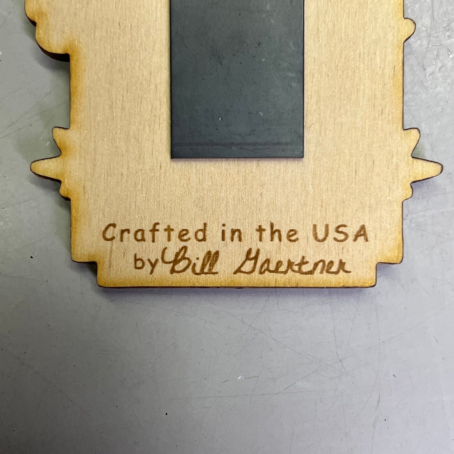 (2 PACK) Trout Fish Laser Cut Wood Magnet Souvenir From JUNEAU, AK Made In USA