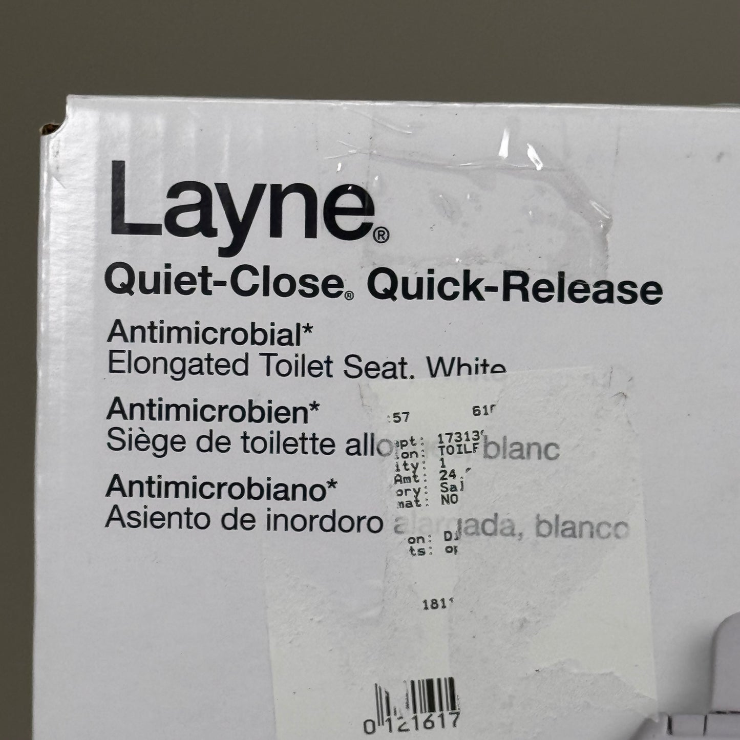 KOHLER Layne Quiet-Close Elongated Toilet Seat w/ Antimicrobial K-R35819-A-0