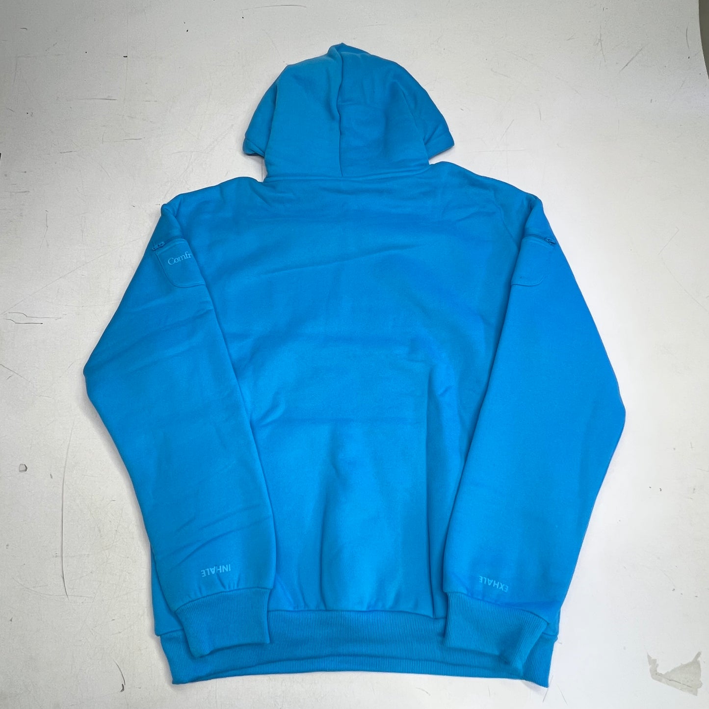 COMFRT X GOLI NUTRITION Travel Essentials Hoodie Women's Sz XL Goli Blue KJHU251