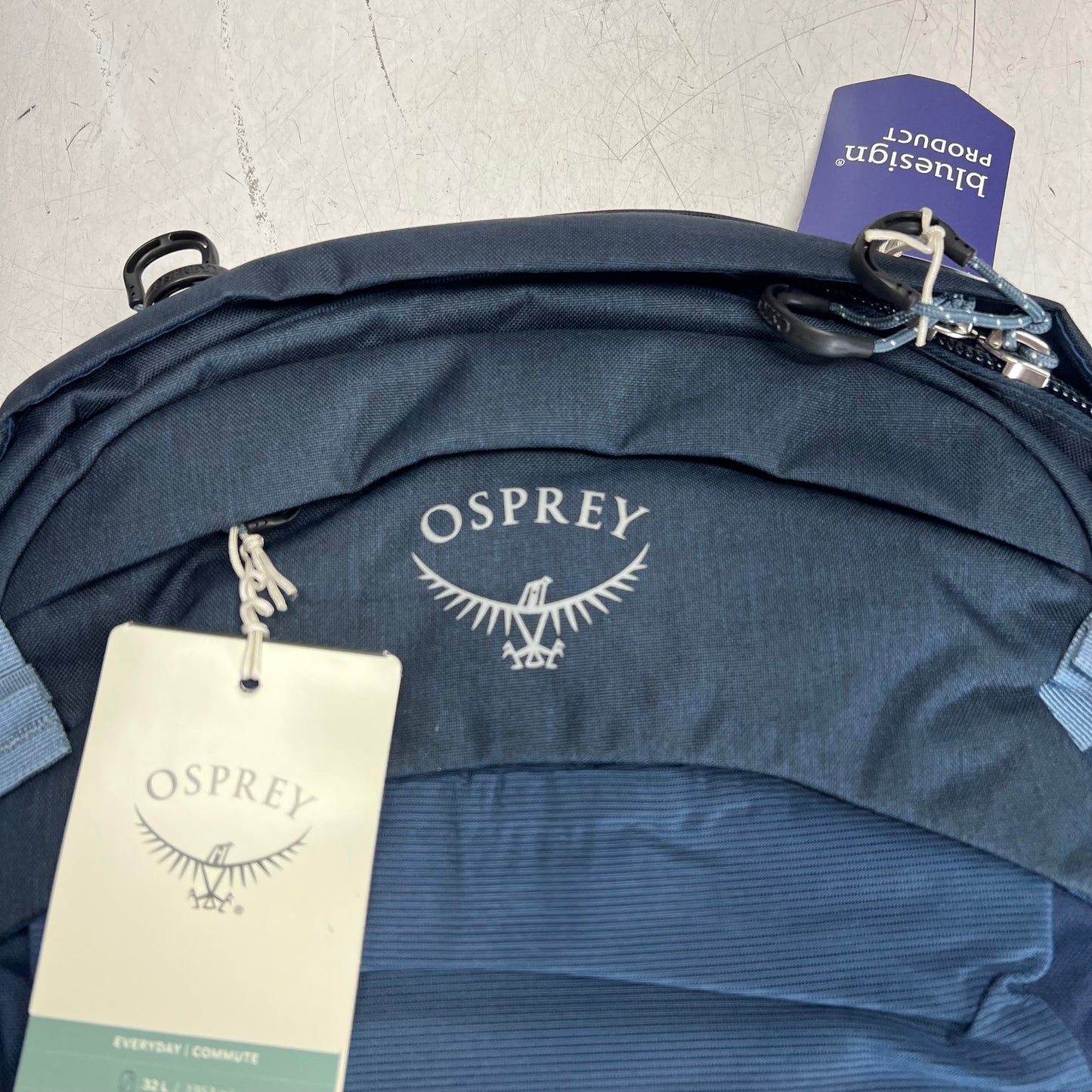OSPREY Nebula Backpack For Commutes, School & Casual 32L Navy Blue 10004593