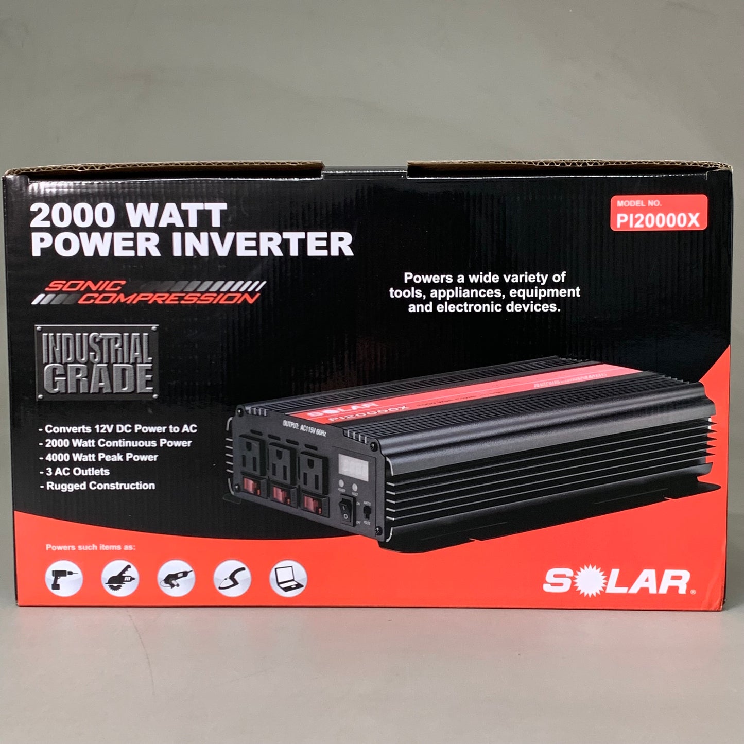 SOLAR PI20000X 2000 Watt Power Inverter