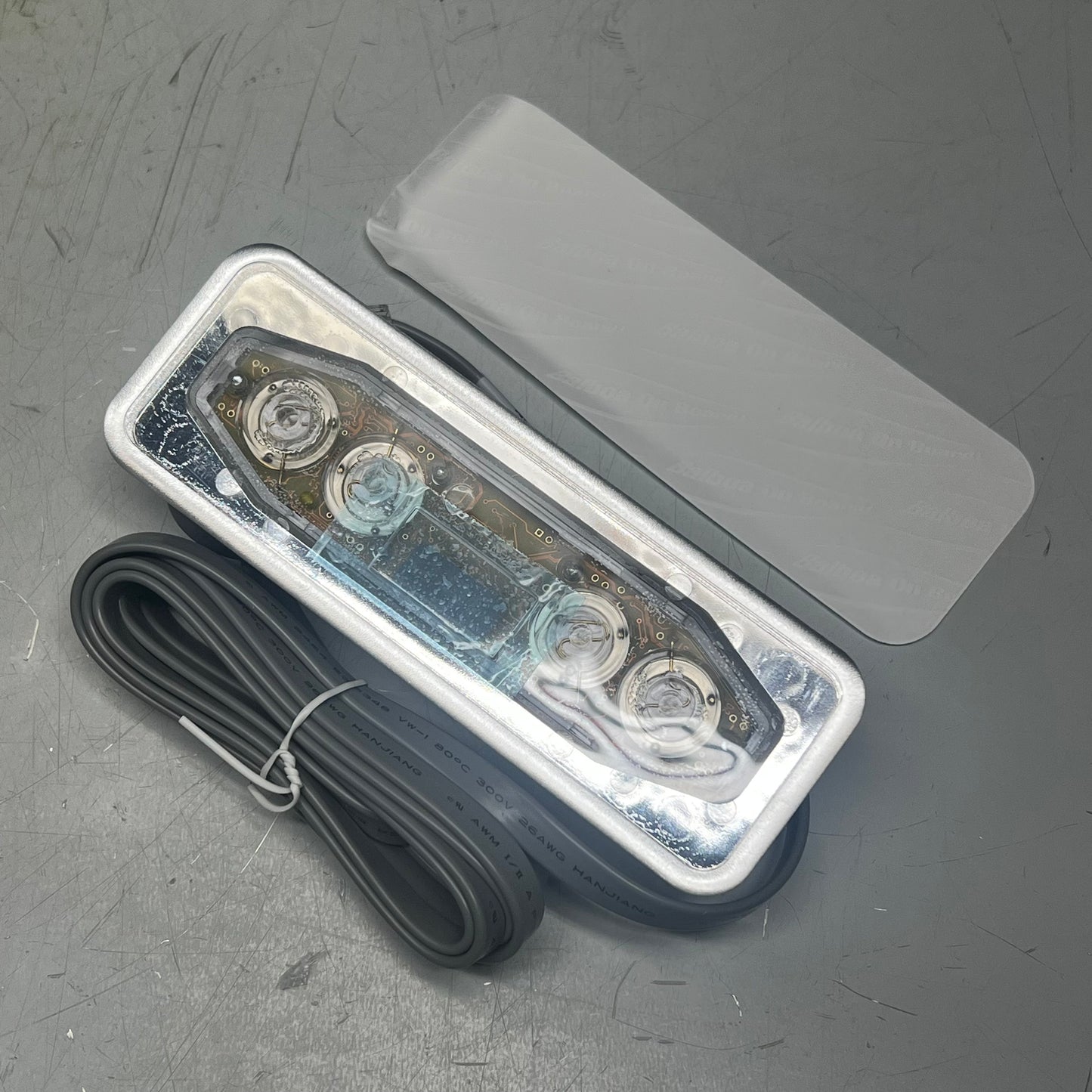 WATKINS WELLNESS Free Flow Spas Topside 4 Button W/ No Overlay Clear  303028