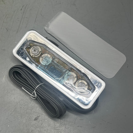 WATKINS WELLNESS Free Flow Spas Topside 4 Button W/ No Overlay Clear  303028