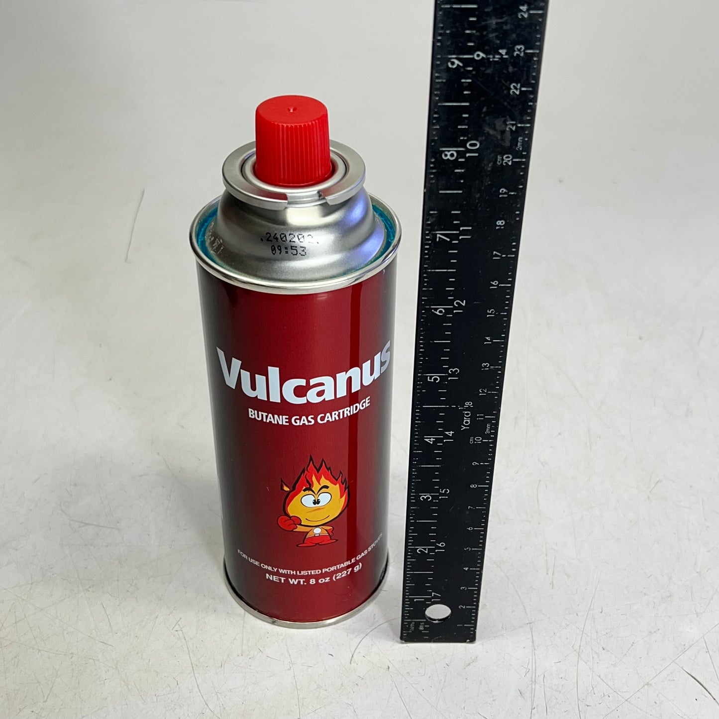 ZA@ VULCANUS (3 PACK) Butane Gas Cartridge for Portable Gas Stoves 8 oz