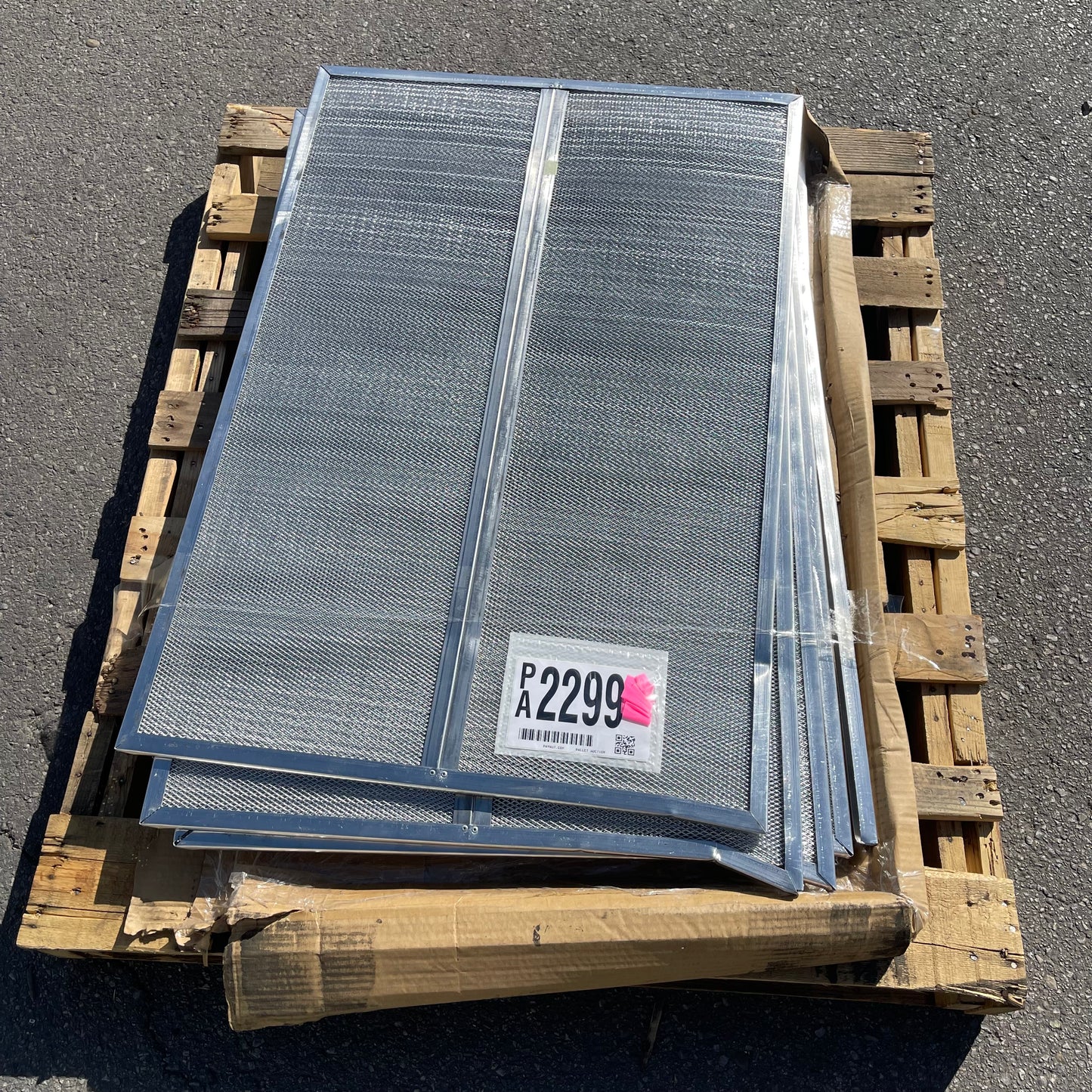 ZA@ Pallet of LIFETIME FILTER Long-Life Reusable Mesh Panel Air Filter, 0.5" x 27.5" X 40.5"