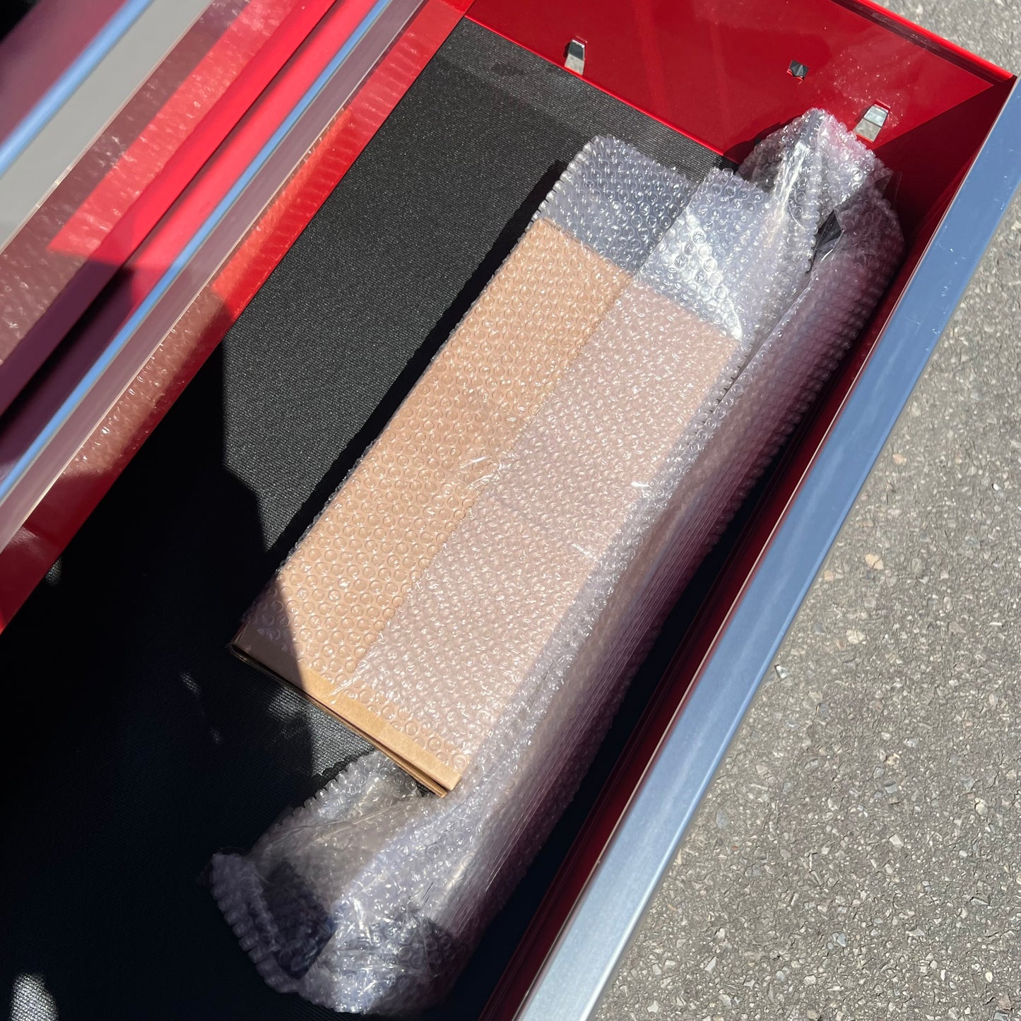 MAC TOOLS 7 Drawer Utility Cart  43" H x 41 W x 22 D Firebrick Red UC4222DTF-RD
