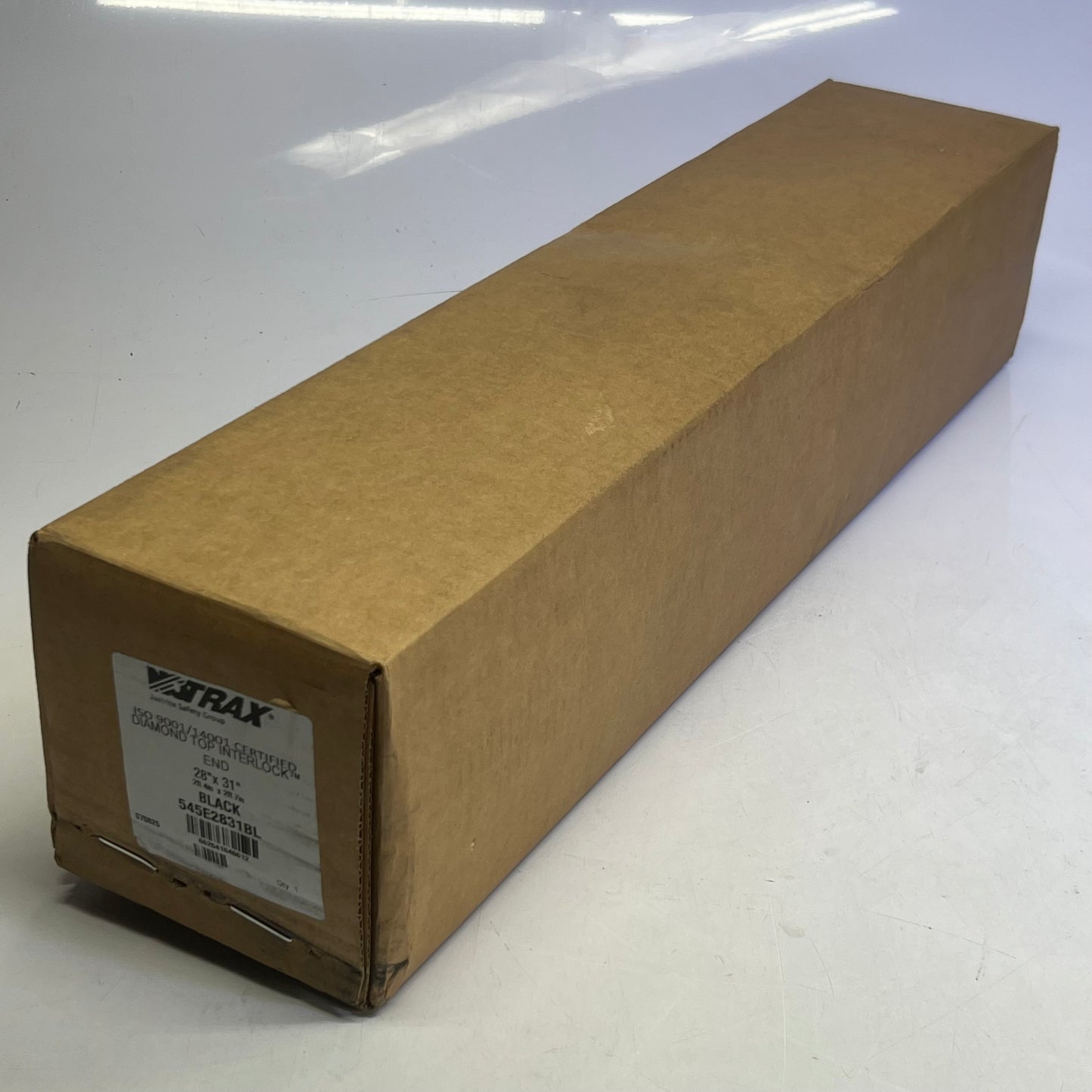 NOTRAX Rubber Modular 545 Diamond Top Interlok Center Sz 28" x 31" 545E2831BL