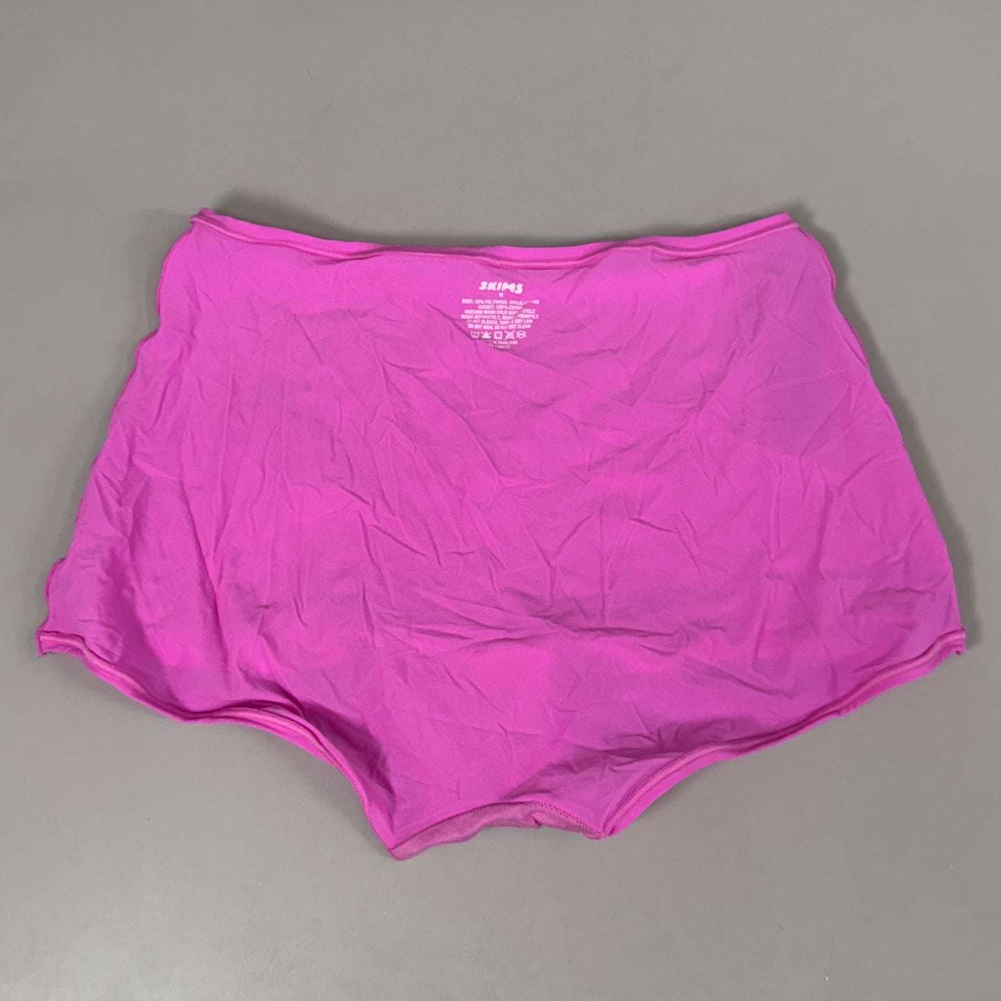 SKIMS Buttery Soft High-Rise Boy Short Women's Sz M Neon Orchid PN-BYS-2030