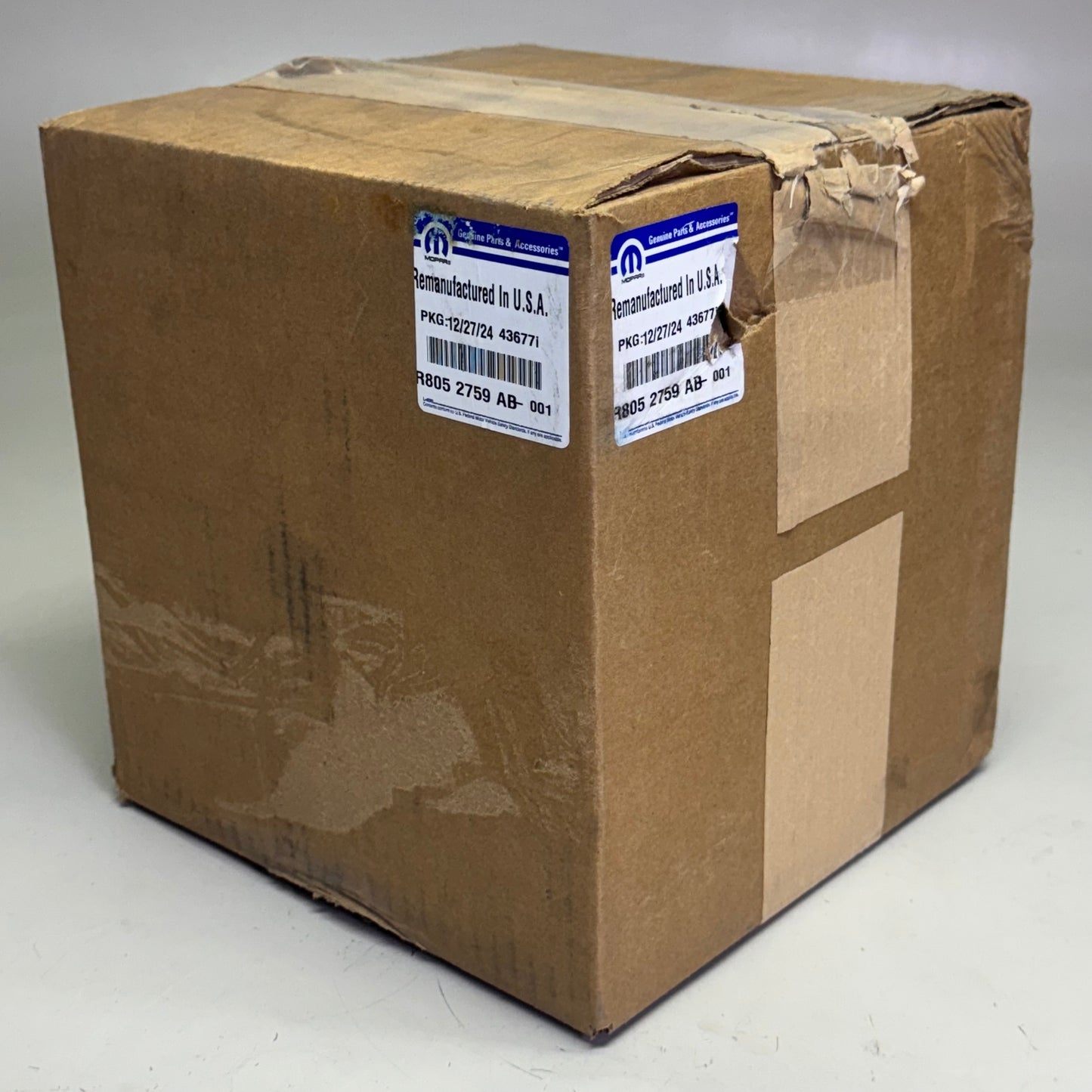 MOPAR Transmission Pump Sz 6" H x 8" D, Grey R8052759AB-001