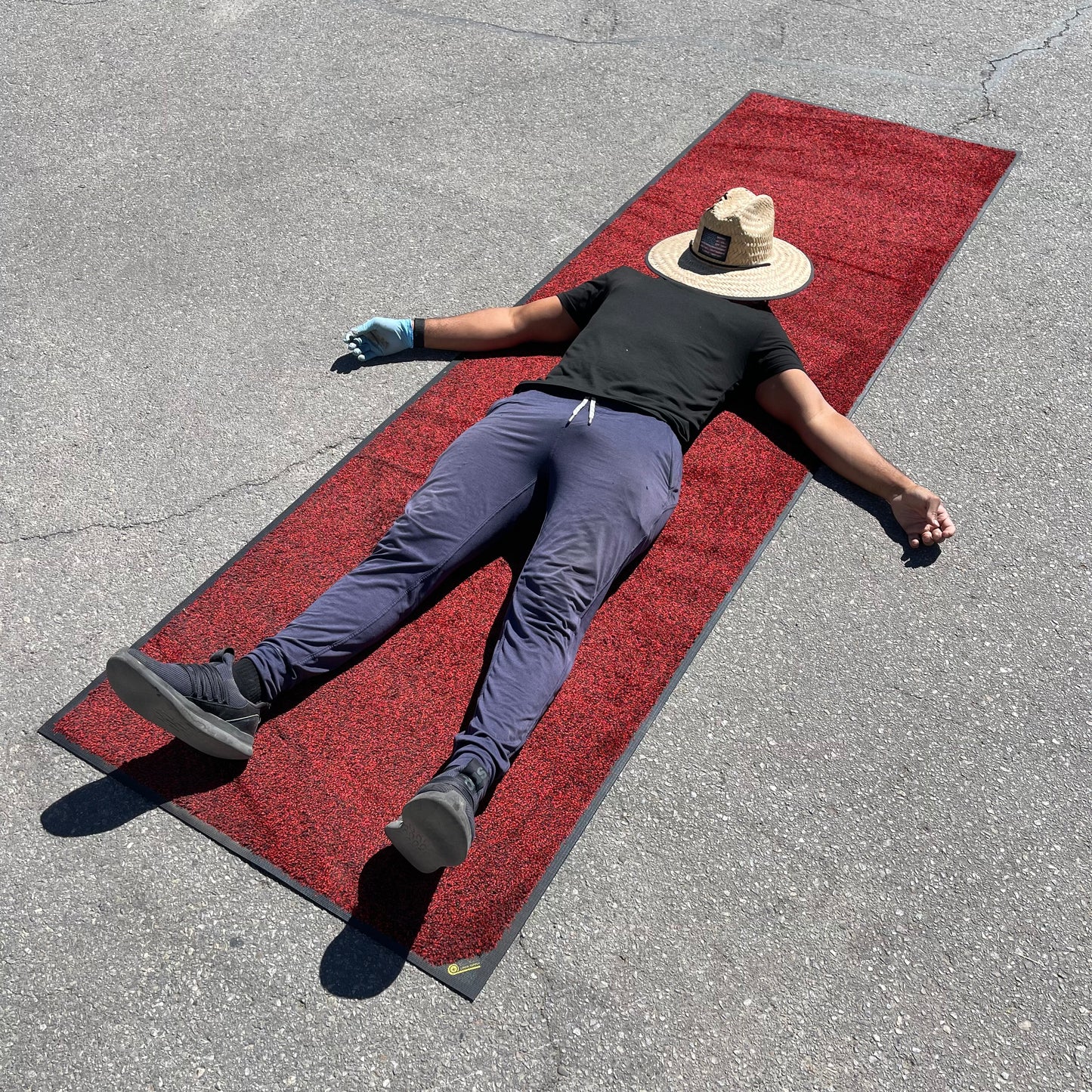 Z@ CLASSIC SOLUTIONS Floor Mat 3’x10’  Red Pepper S007027288 (New)