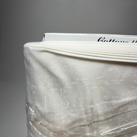 NORTHCOTT Canvas Basics Cracked Texture Design 15 Yds White Wash 9030-10