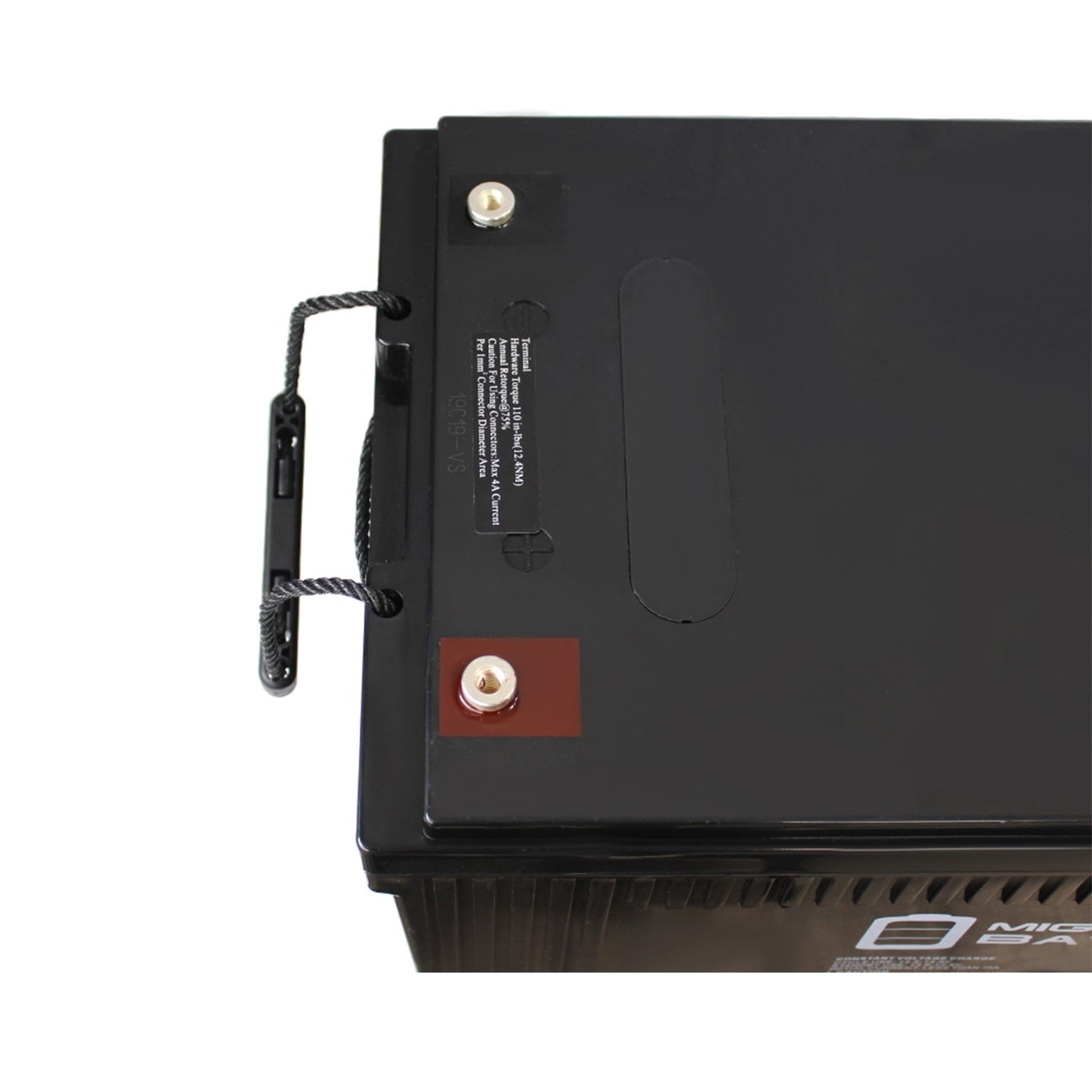 MIGHTY MAX Deep Cylce Battery Calcium-Alloy Grid (AGM) 12V 250 Amp Black ML8D