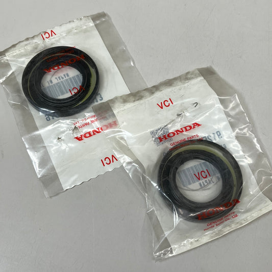 HONDA (2 PACK) Oil Seal for Large Variety of Bikes OEM 91252-MC4-013