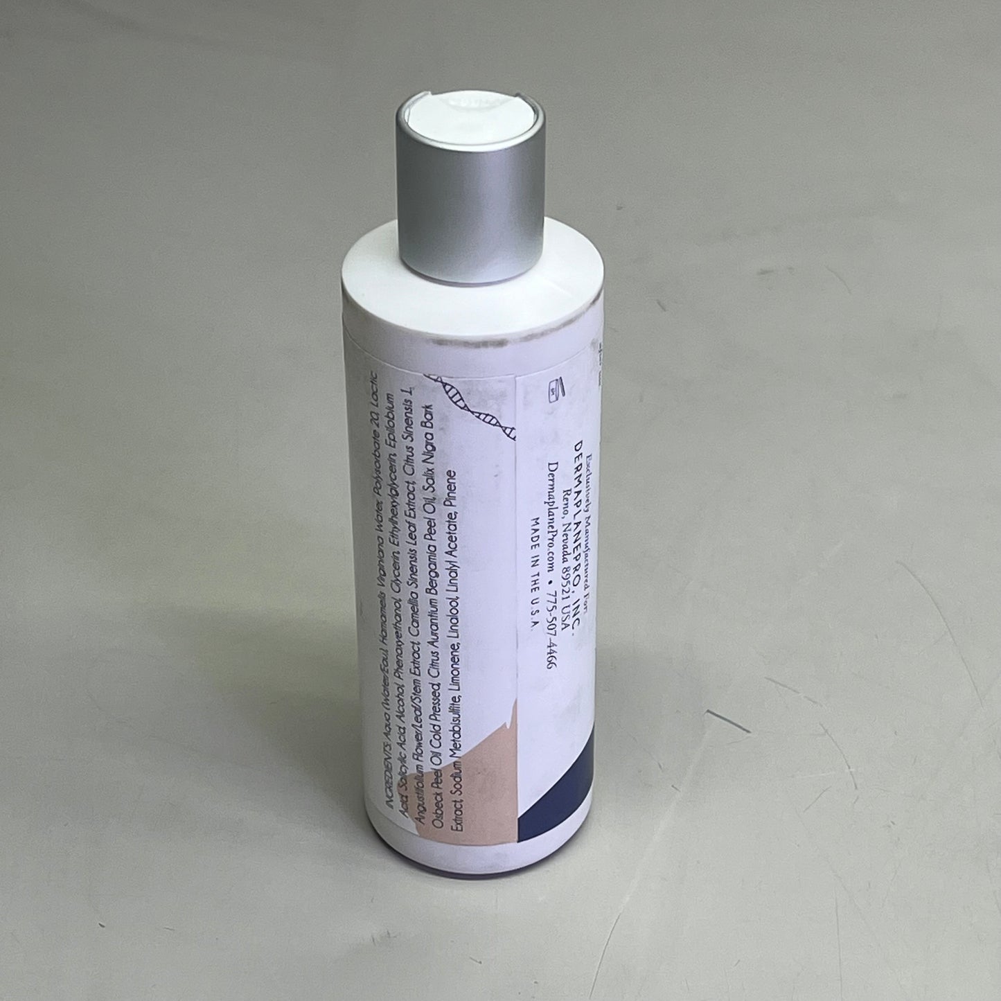 ZA@ DERMAPLANE PRO AHA/BHA Skin Prep Solution Vegan & Cruelty Free 8 Fl Oz 6 M