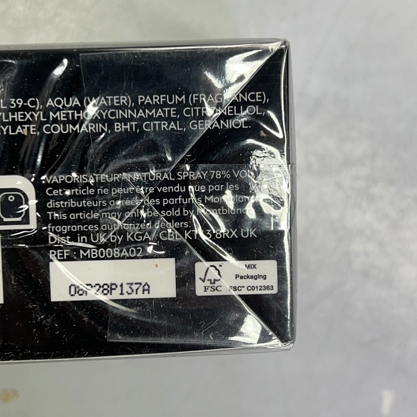 MONTBLANC Legend Eau De Toilette Men's Cologne Earthy & Woody Scent 1.7 fl oz