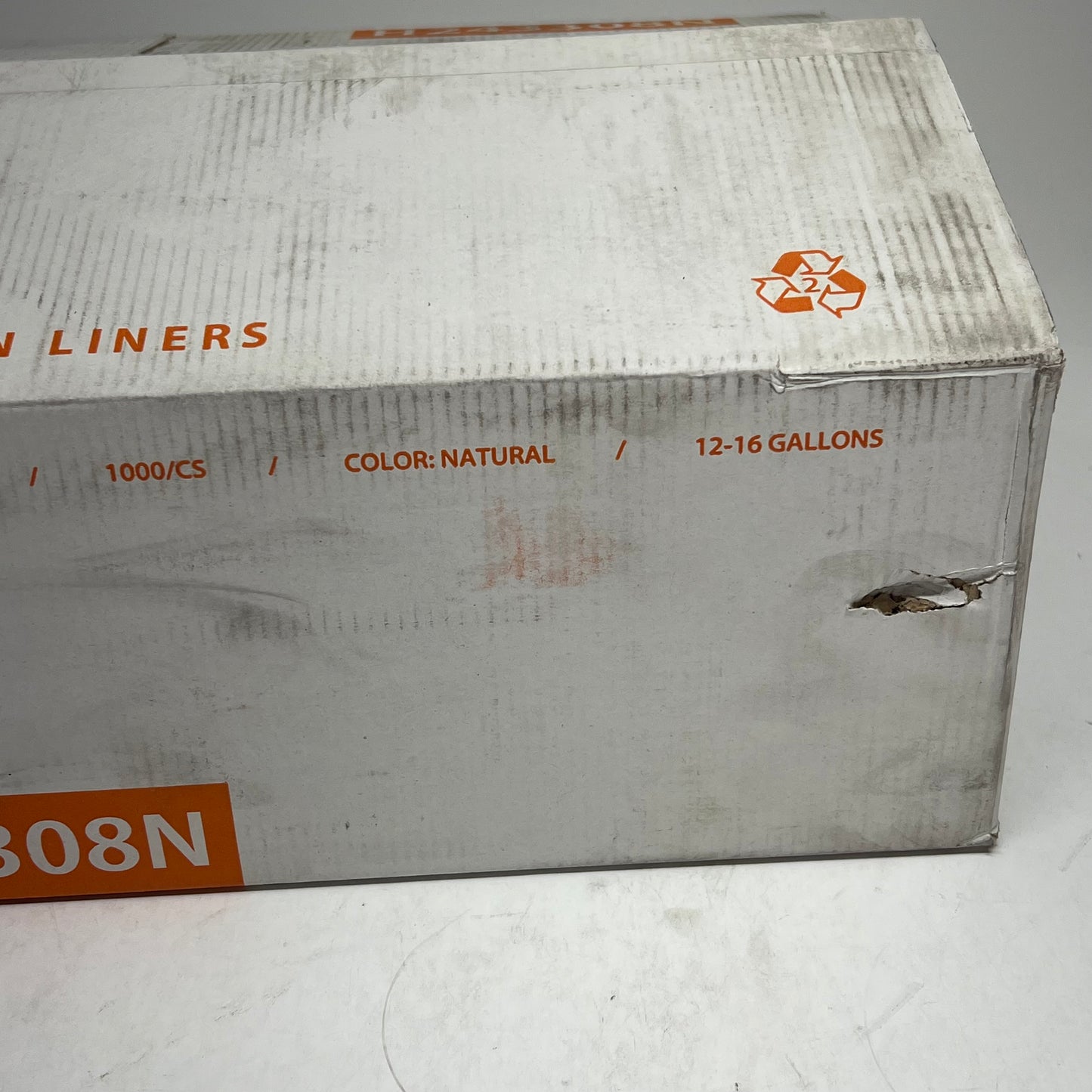 COGENT SOLUTIONS & SUPPLY (1000 PACK) Gallon Trash Bags 24"x33" Natural 814903.