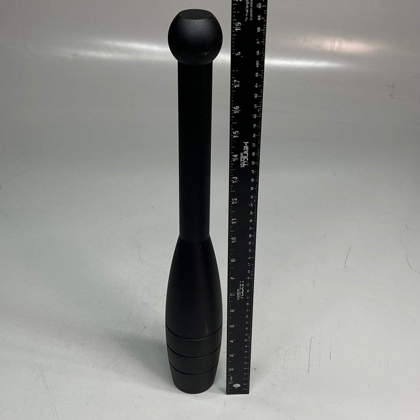 GRIP STEEL CLUB Strength Training Steel Club Weight 15 Lbs Matte Black 4647