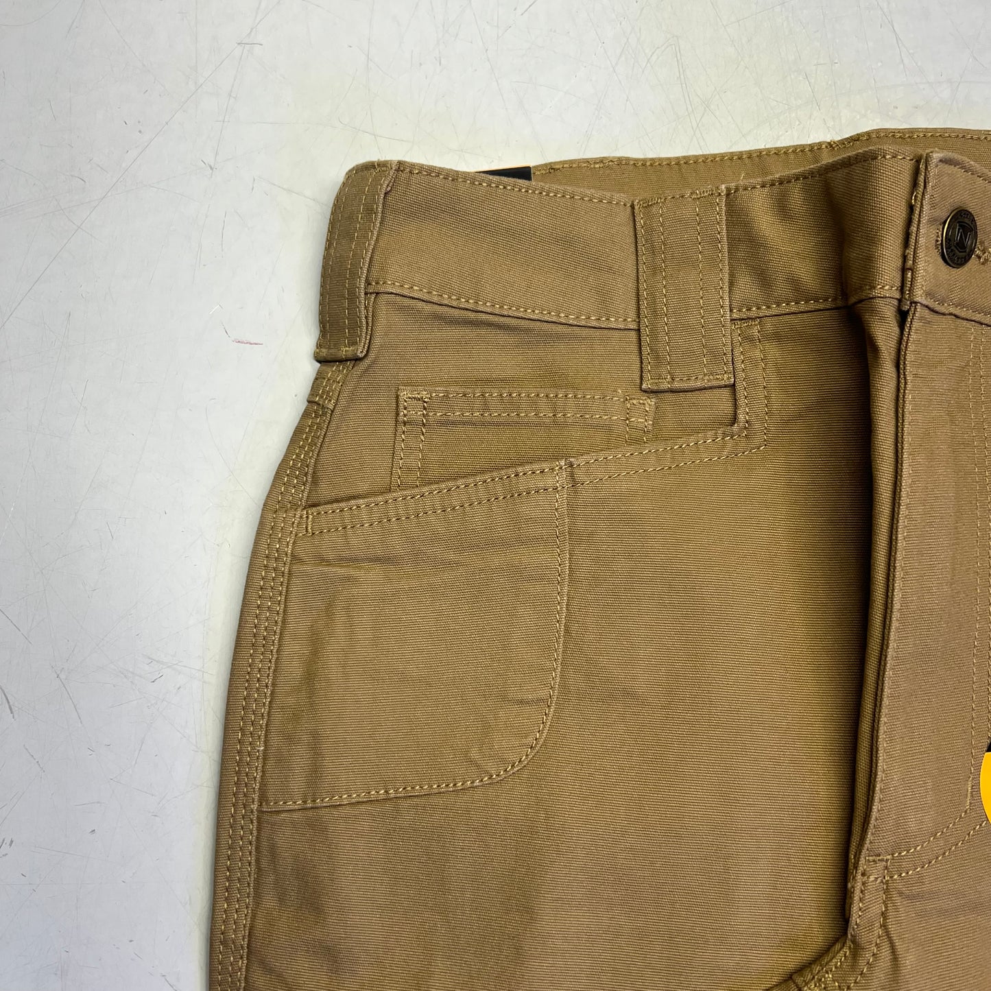 NOBLE OUTFITTERS Flex Stretch Canvas Work Pant Men's Sz 36x32 Coyote 18425