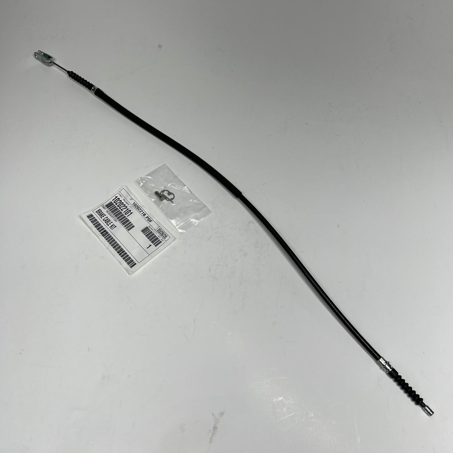 Genuine OEM Parts Brake Cable Kit Fits Club Car Black/Silver 102022101