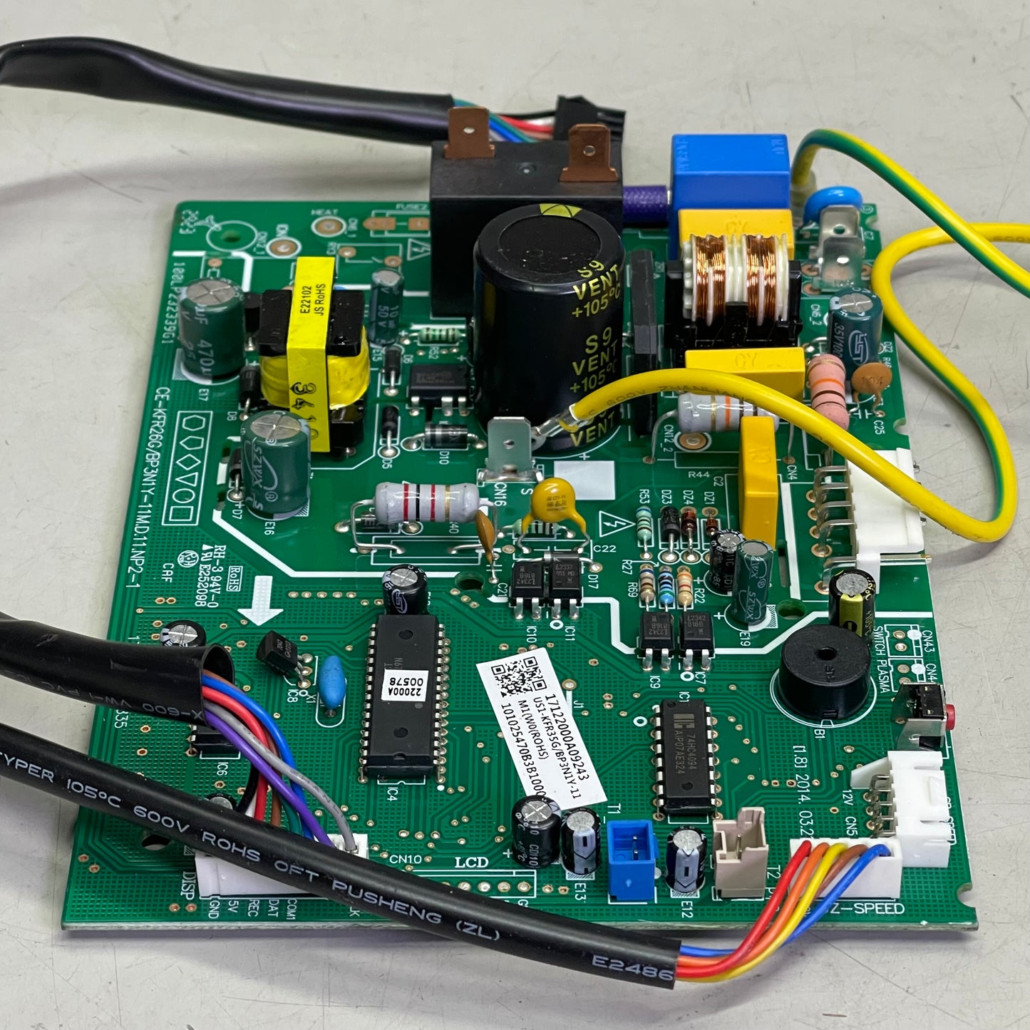 MIDEA Main Control Board Assembly, Genuine OEM Part 6" x 4.75" 17122000A09243