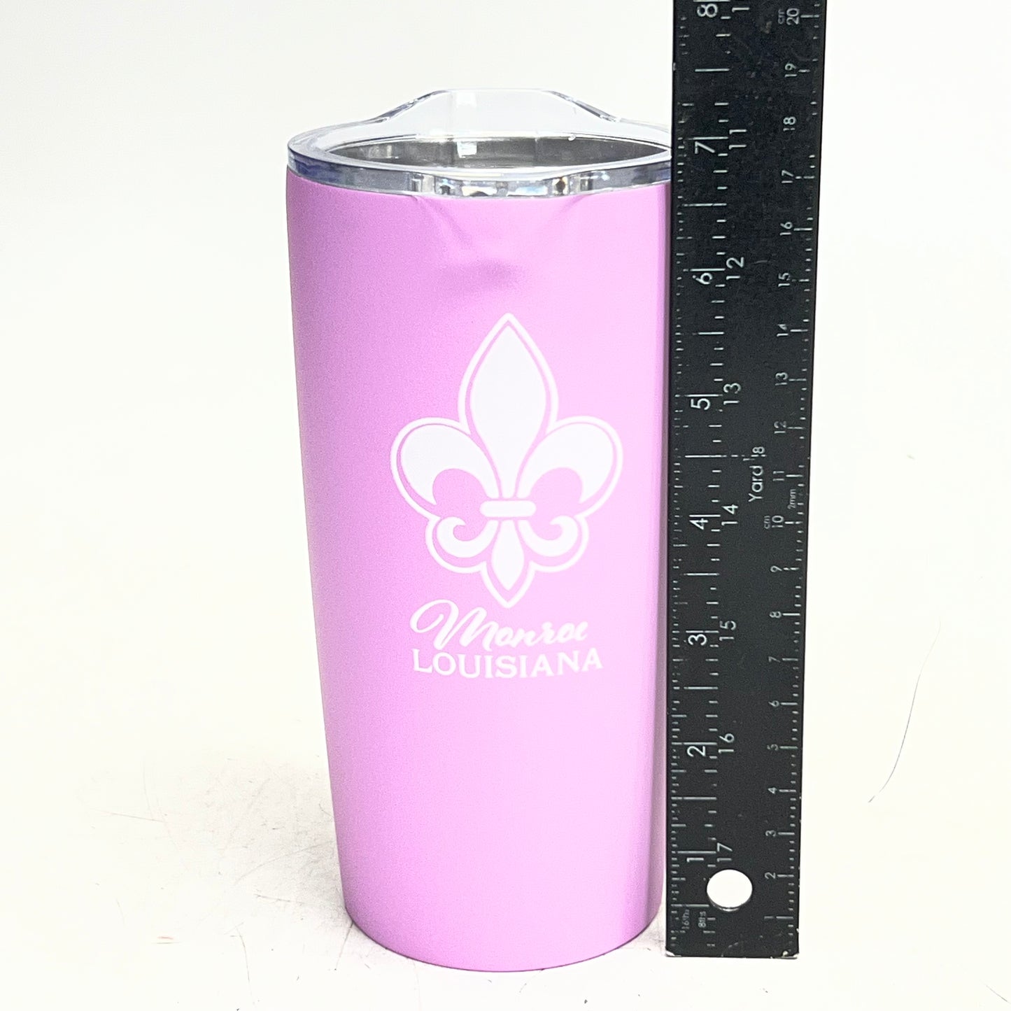 US PALY 20 Oz Stainless Steel Tumbler with Design, Pink C800-WM