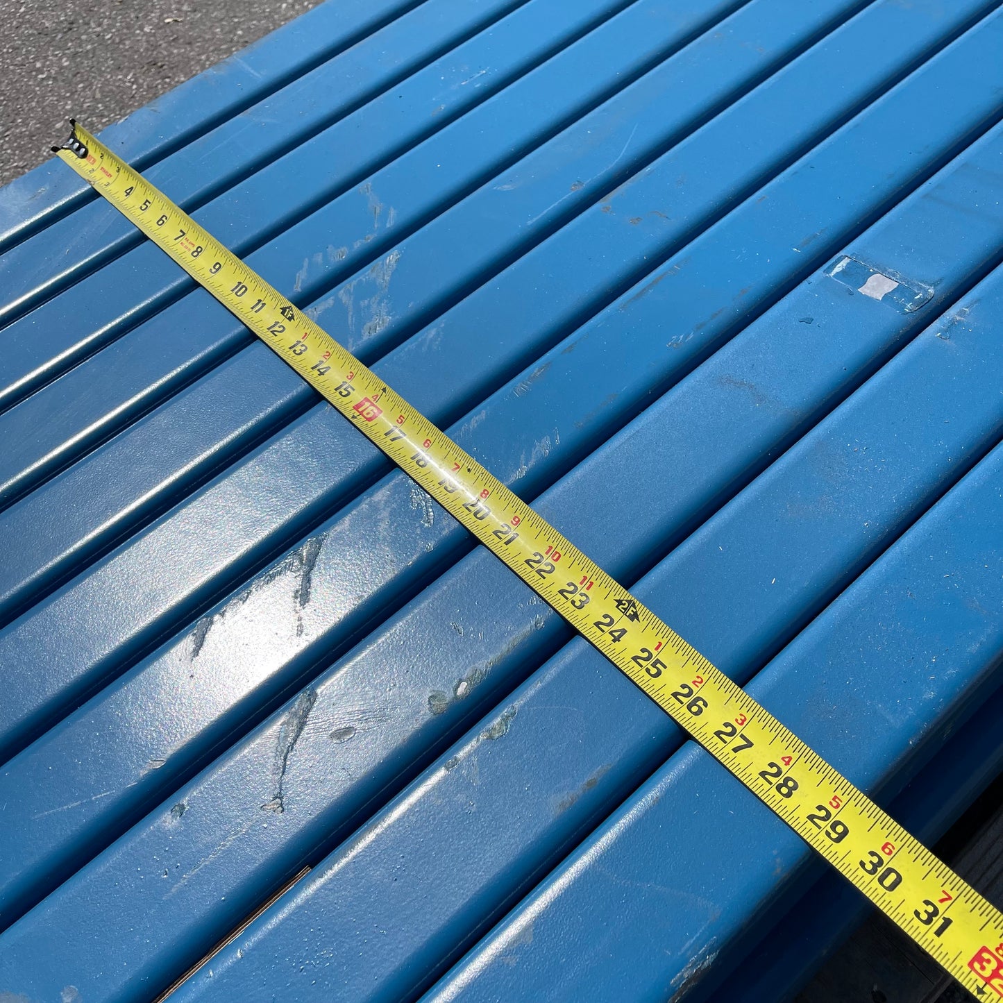 UNIBILT Enclosed Track Conveyor Components 10'x3"x2.5" Blue