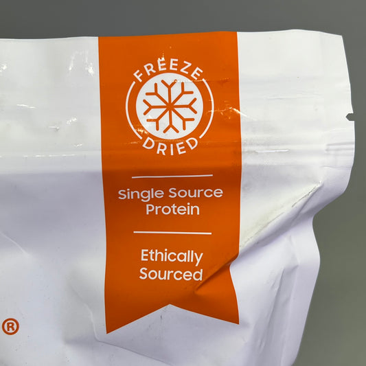 ZA@ SMALL BATCH Freeze Dried Sliders For Dogs Chicken Recipe 25 Oz Bag BB 09/26