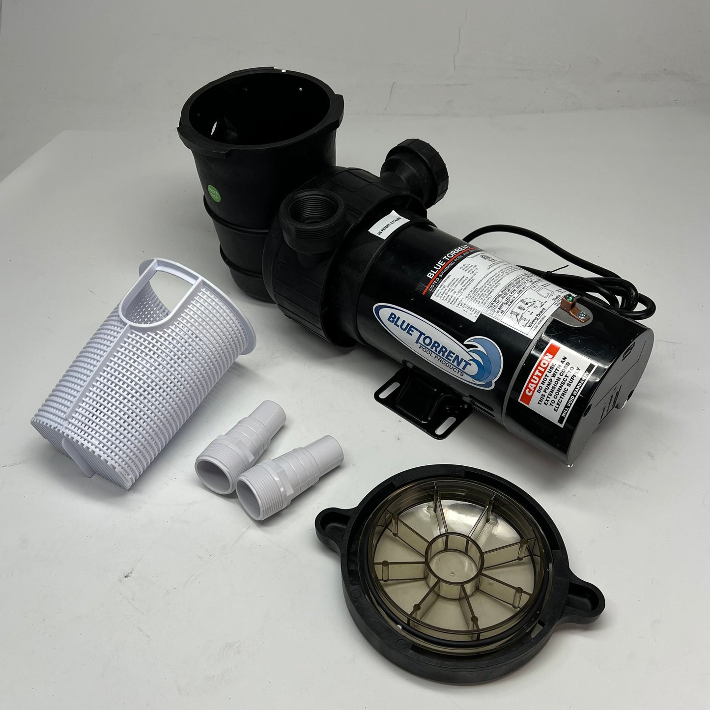 BLUE TORRENT Maxi Pump Dual Port Pool Pump 1.5 HP 2 Speed 110V MX215DNSBS