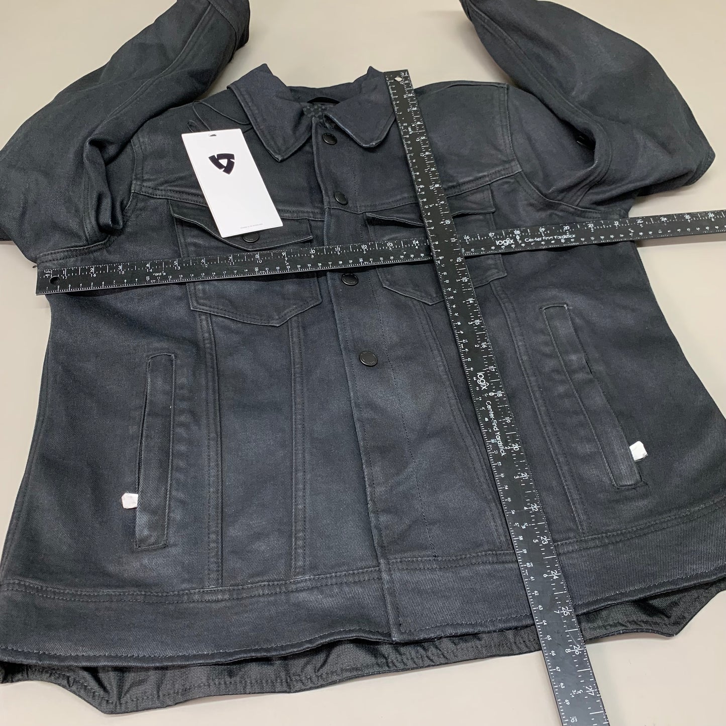 REV'IT! Trucker jacket Black Large FJT3426010-L