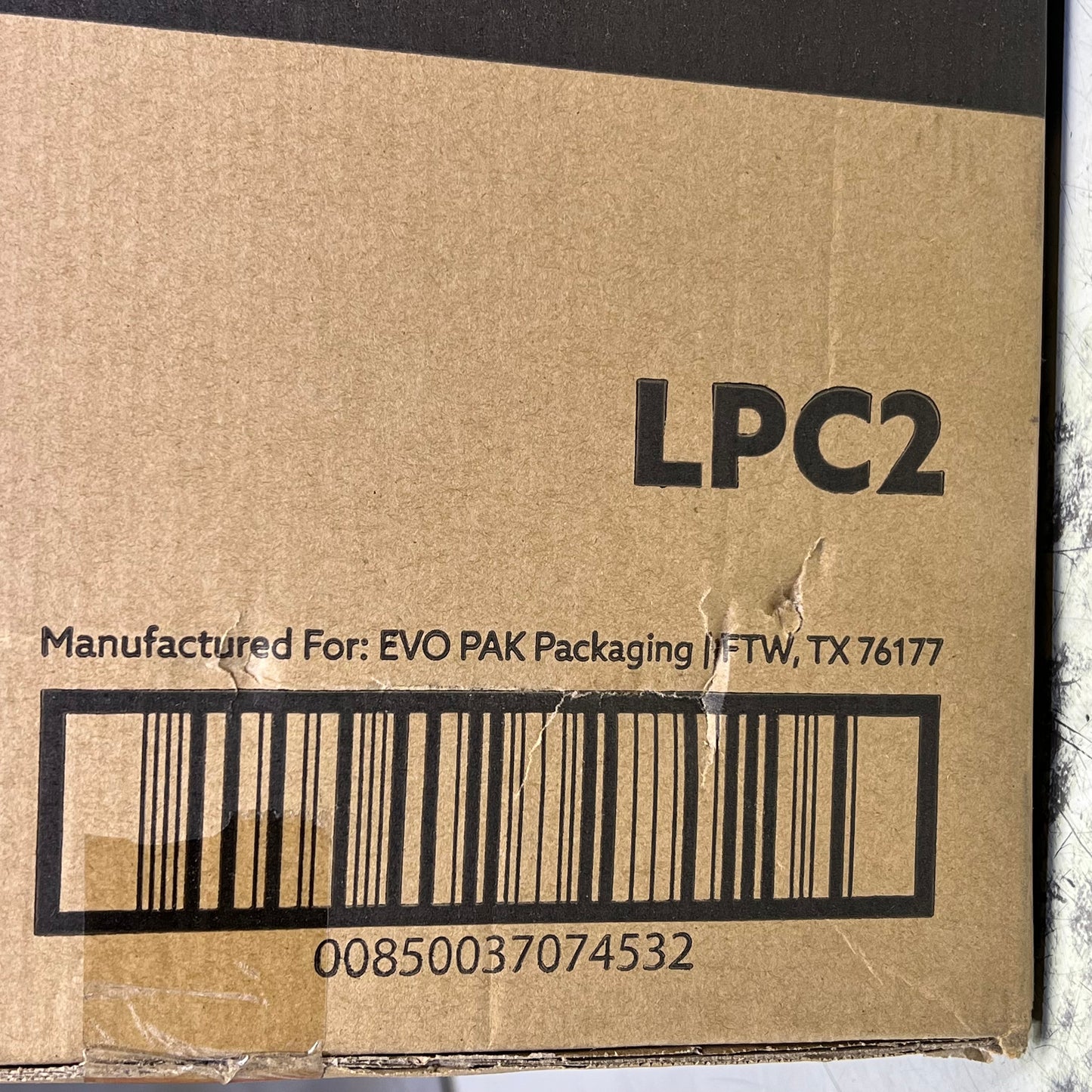 ZA@ EVOPAK Portion Cup Lid (LID ONLY) FIts 1.5/ 2 / 2.5oz Clear LPC2 (Distressed Box)
