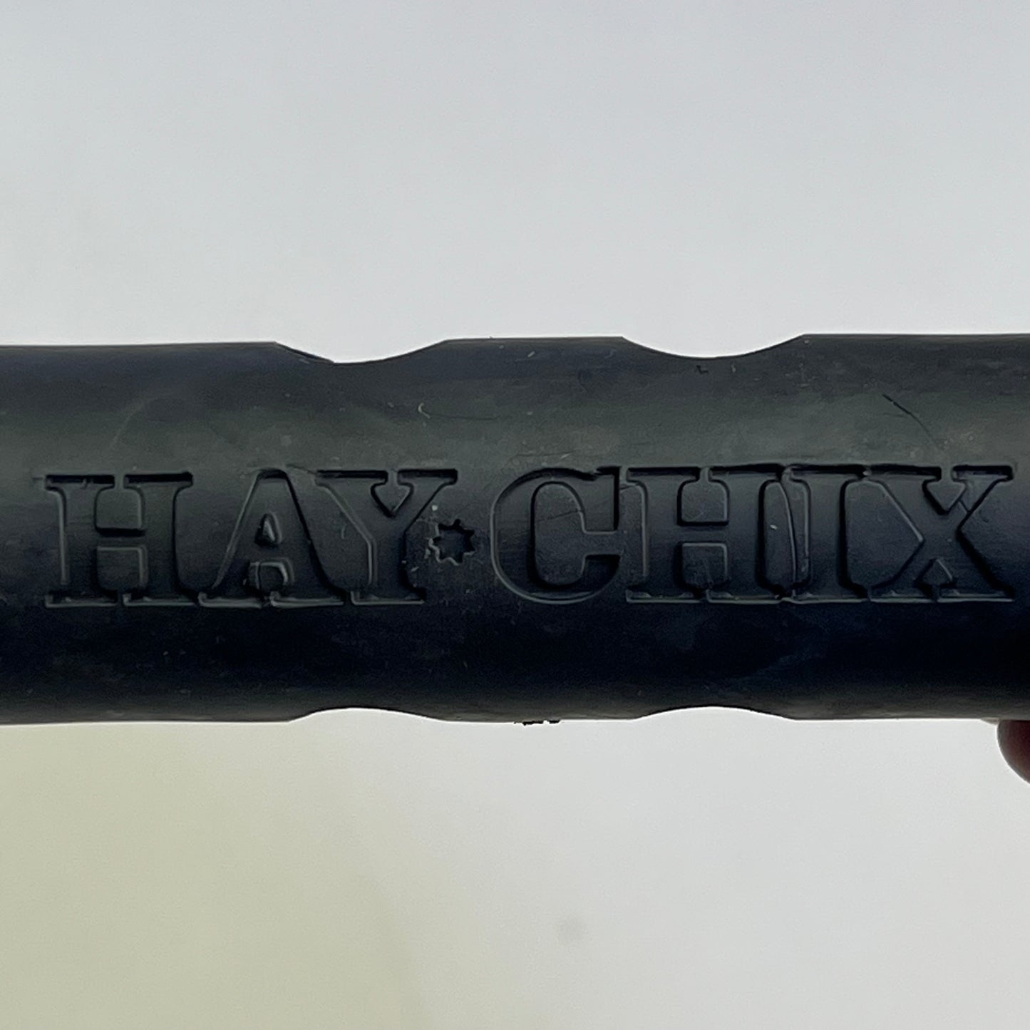 HAY CHIX (5 PACK) Rubberized Hoggle Cinch Rope Handle & Toggle 3.5" Black HC001