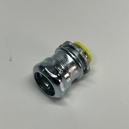 ZA@ HUBBELL (25 PACK) Compression Connector Insulated Bond EMT Conduit 3/4" 2913
