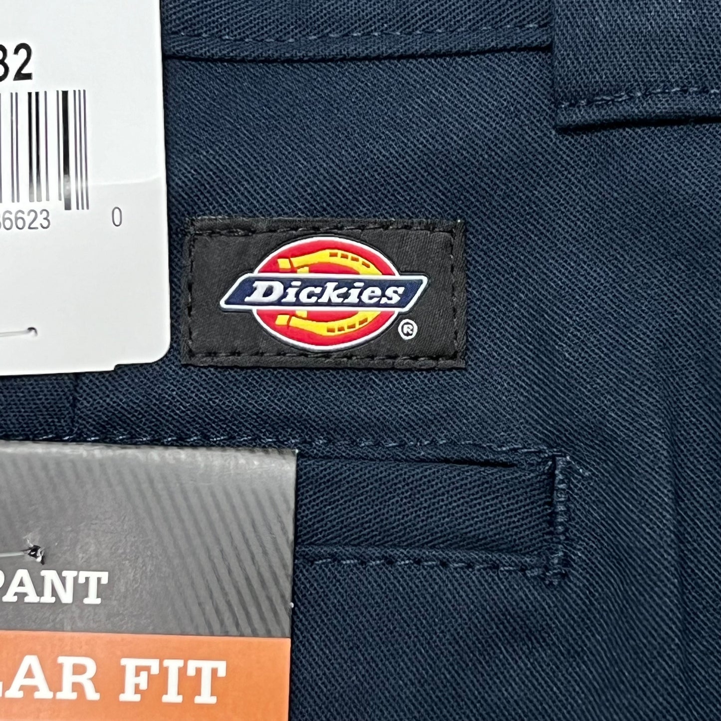 DICKIES Flex Regular Fit Cargo Straight Leg Pant Men's 36X32 Dark Navy WP595DN