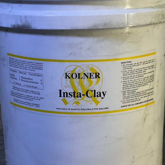 KOLNER Insta Clay Acrylic Resin Sprayable 5 Gal.