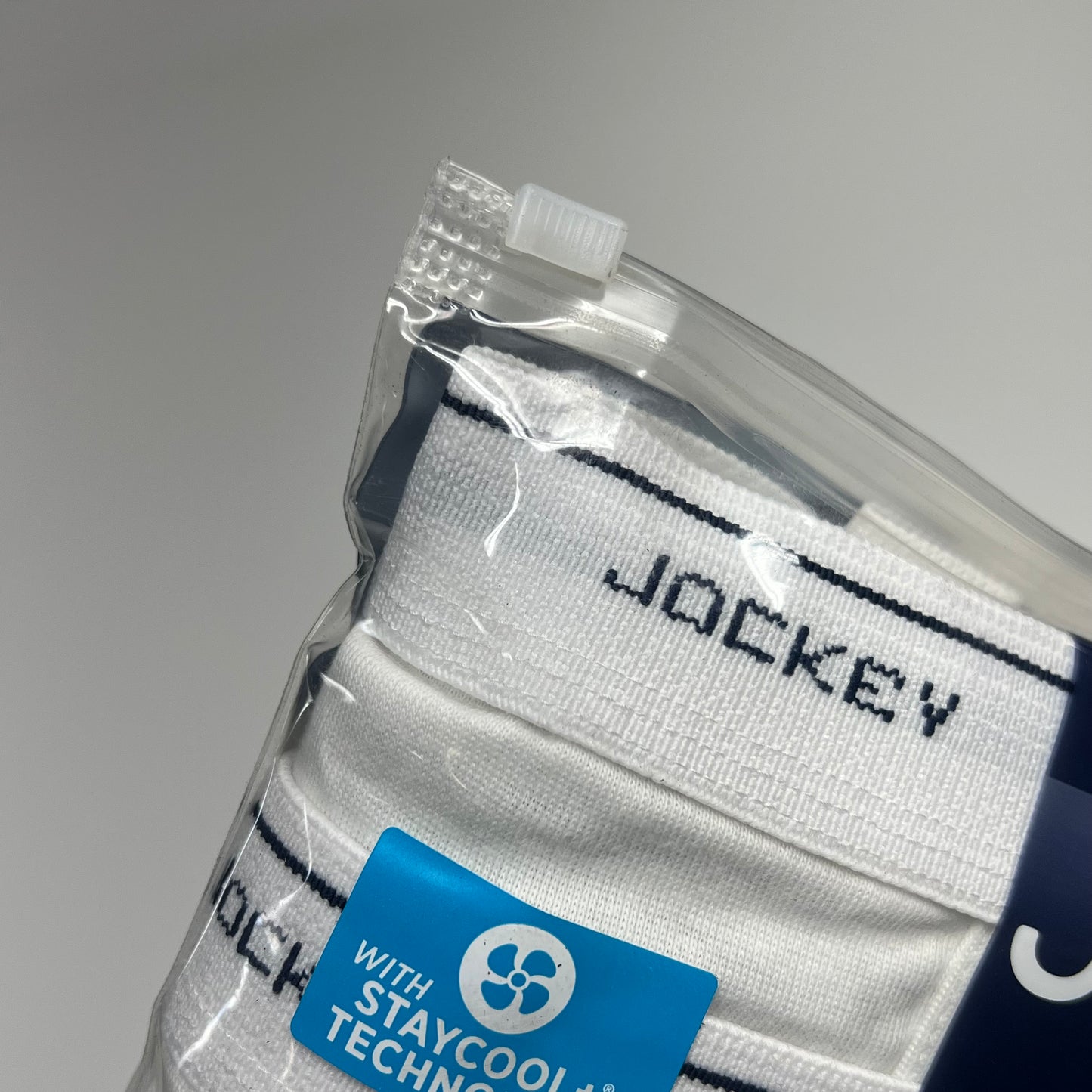 JOCKEY (4 PACK) Full Rise Brief's 100% Cotton Cool + Durable Men's Sz 44 White