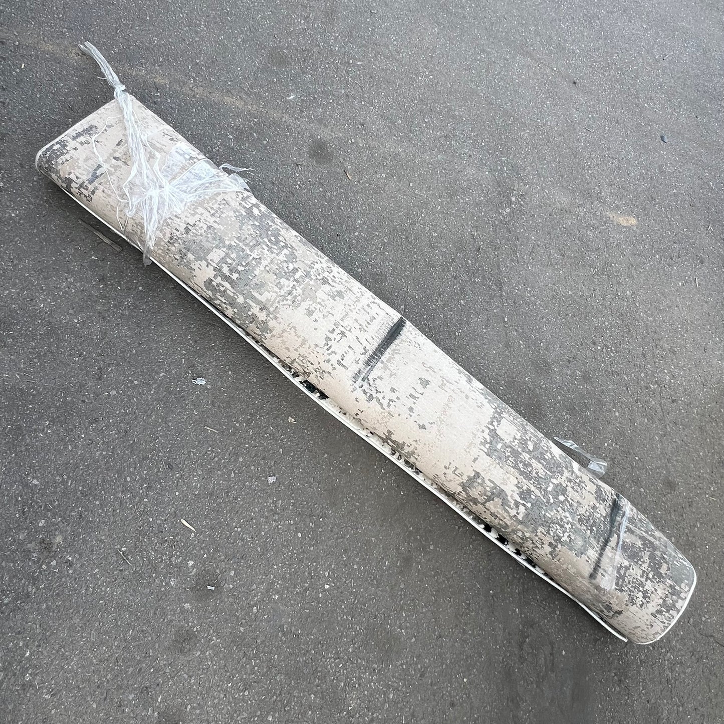 ZA@ THOMASVILLE Large Low Pile Area Rug See Images for Size Blue/White/Black