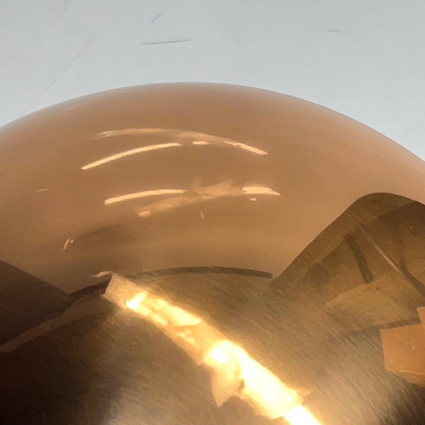 FOROM Flower Pot Pendant & Tradition 6.3"hx9.1" Polished Copper 20709701 VP1