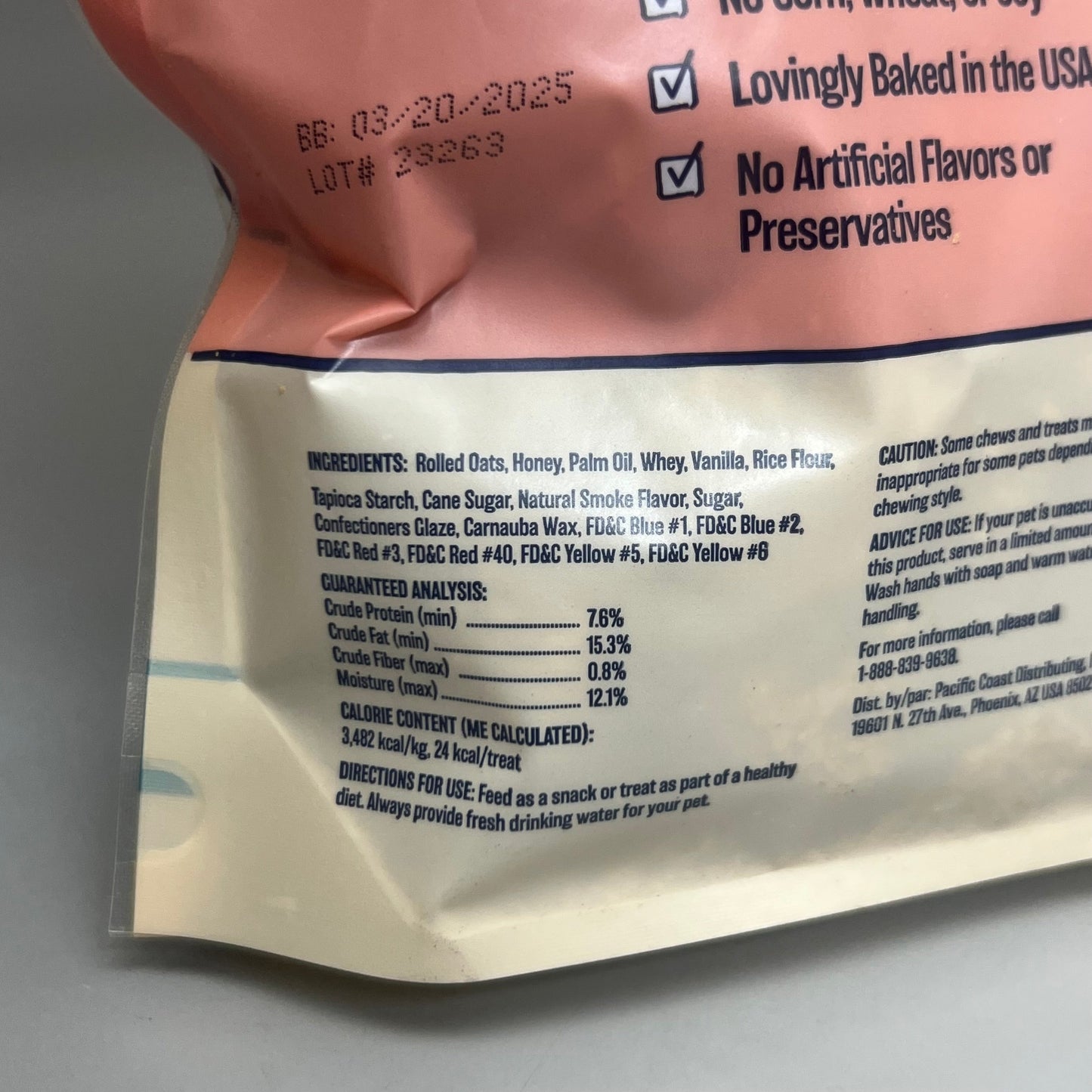 ZA@ WIGGLES & WAGS Sprinkle Surprise (12 PACK) Dog Food Treats 12oz (Exp 3/25) D