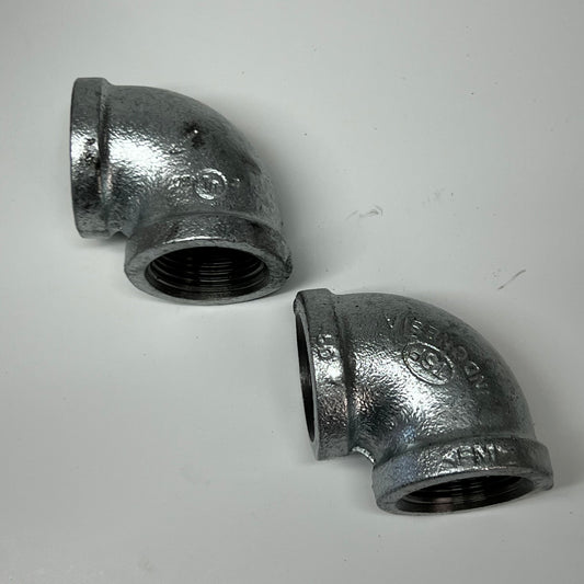 TSP (2 PACK) Malleable Iron Pipe Fittings 1" 770105