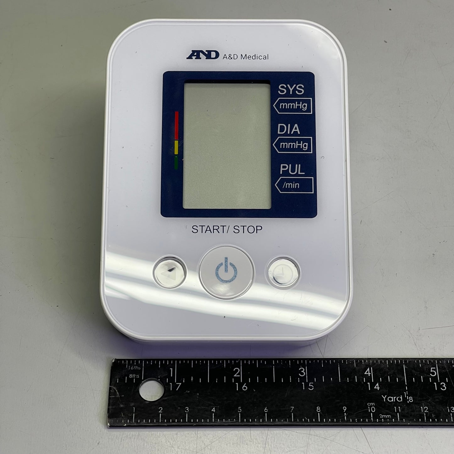 A&D MEDICAL Wide Range Cuff Blood Pressure Monitor White w/ Black UA-651-AC