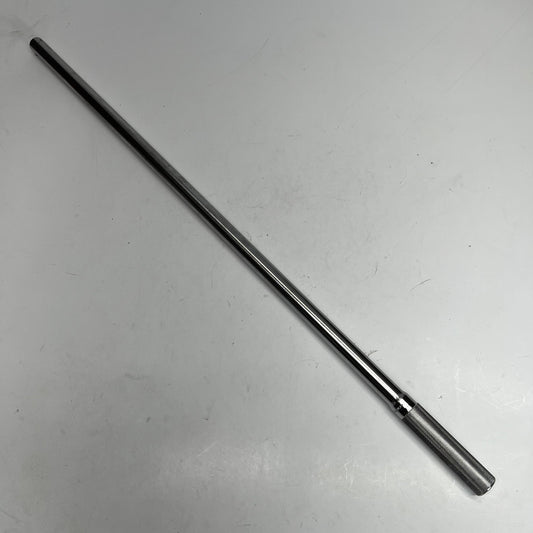 SNAP ON Handle W/ Locking Button Knurled 36" - 15/16 End Chrome L872RM (As-Is)