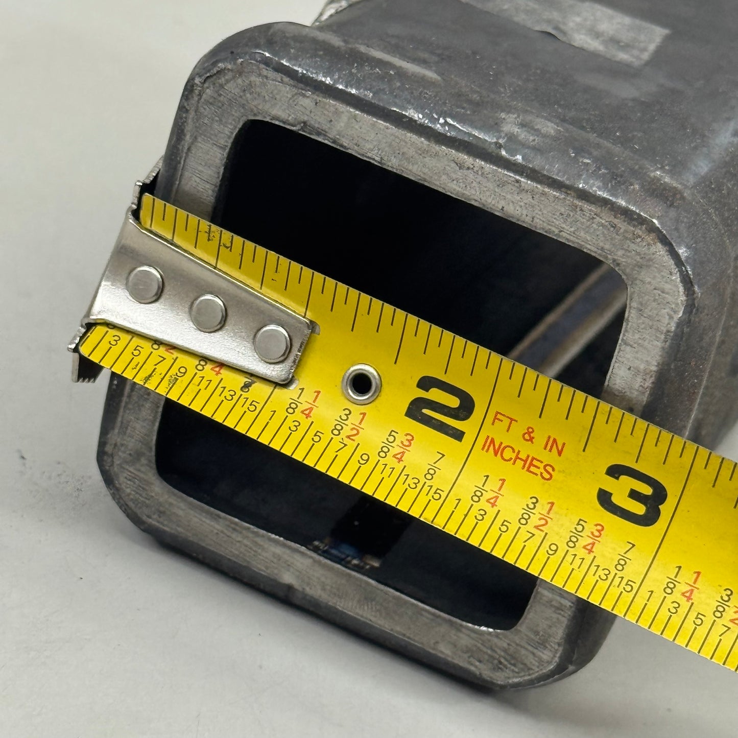 CURT Raw Steel 2" Receiver Tubing 6" Overall Length 49060 (New Other-Slight Cosmetic Damage)