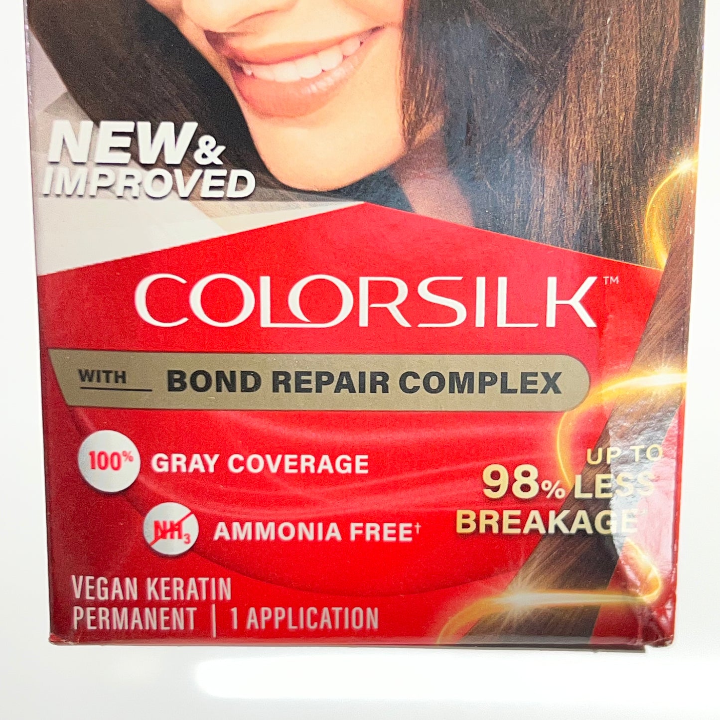 REVLON Colorsilk Beautiful Color 47 Medium Rich Brown Permanent Hair Color, 1 Application