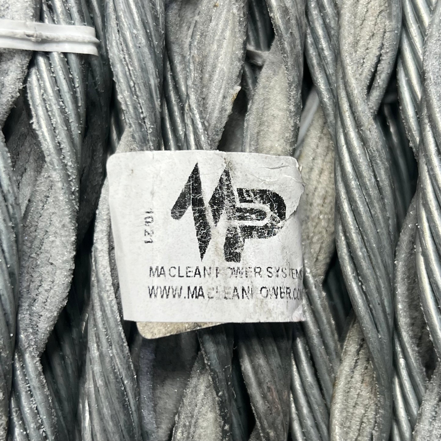 MACLEAN POWER (48 PACK) Galvanized Steel Strand Sz 1/4"
