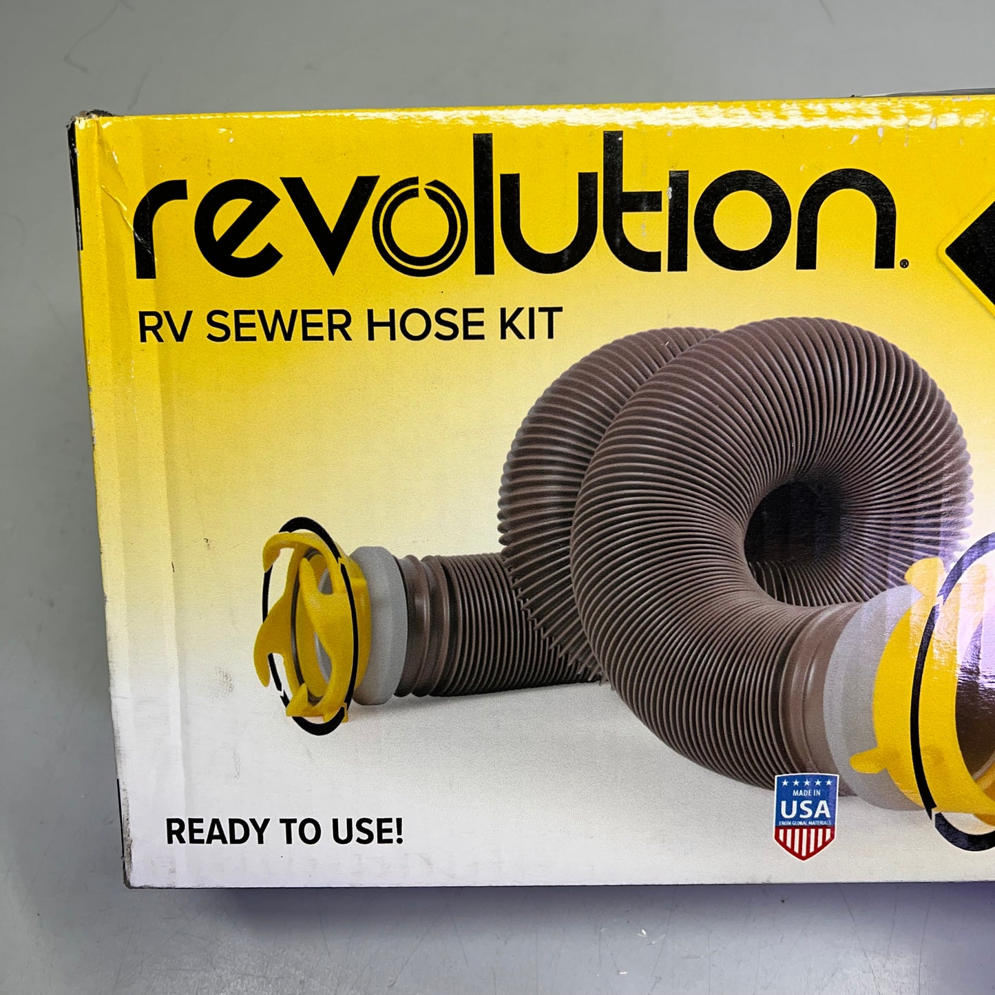 CAMCO Revolution 360 Heavy-Duty Camper/RV Sewer Hose Kit HTS Vinyl 20' 39623