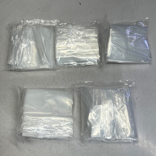 ZA@ INDUSTRIAL (250 PACK) Slider Top Bags 6" x 6" Clear 2000366 A
