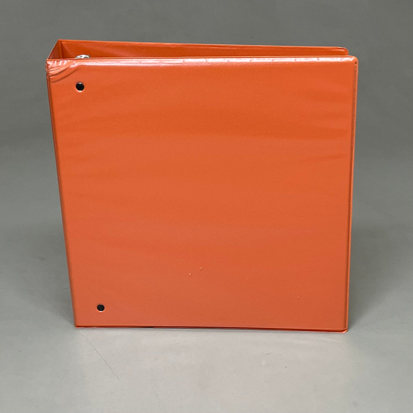 STAPLES (6 PACK) Binder View Window 2 Pockets PVC Free D-Rings 2" Red Orange